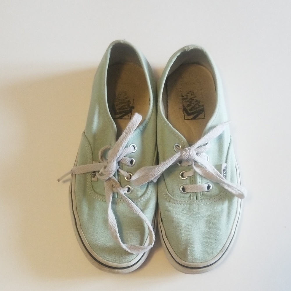 Mint Green Vans